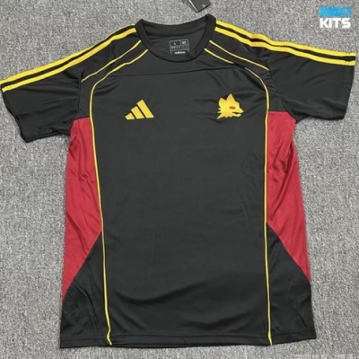 Camiseta futbol AS Roma Negro 2025/26