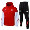 maxikits Chaqueta Chándal fútbol Con Capucha Arsenal 2026/27 Rojo k34