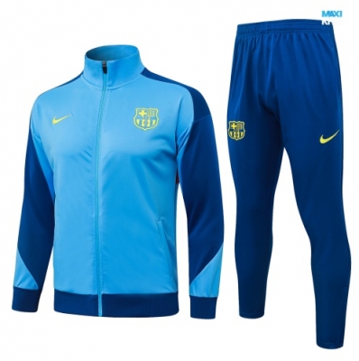 maxikits Chaqueta Chándal fútbol Barcelona Niño 2026/27 Azul k223