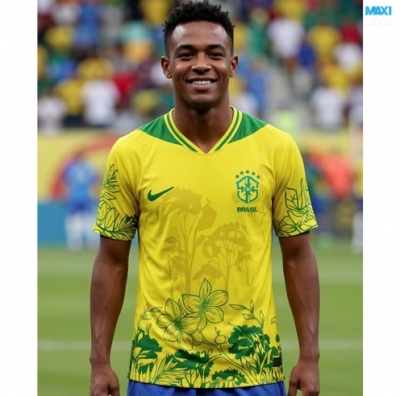 Camiseta futbol Brasil Edición forestal 2026/27