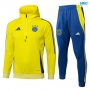 Chaqueta Chandal Con Capucha Ajax 2025/26 amarillo/Azul