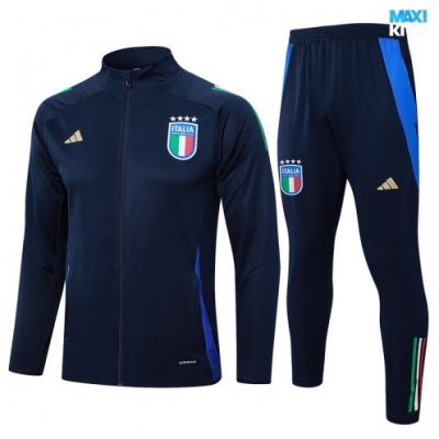 Chaqueta Chandal Italia 2024/25 Azul marino