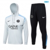 Chandal Con Capucha Paris PSG 2024/25 gris claro
