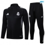 Chaqueta Chandal Real Madrid 2025/26 negro/Blanco