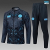 Chaqueta Chandal Napoli Niño 2025/26 Gris oscuro