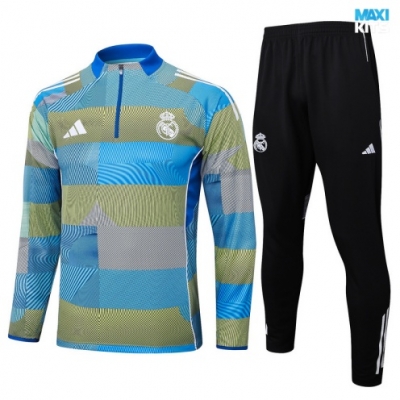 Chandal Real Madrid Niño 2025/26 Azul/verde/negro