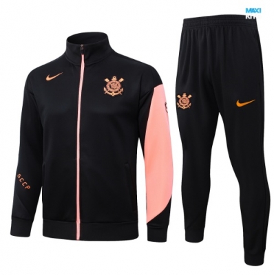 maxikits Chaqueta Chándal fútbol Corinthians 2026/27 Negro/Naranja k72