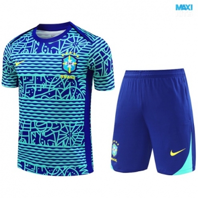 Camiseta futbol Brasil + Pantalón Corto 2024/25 azul claro