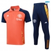 Camiseta futbol Polo Manchester United 2024/25 Naranja