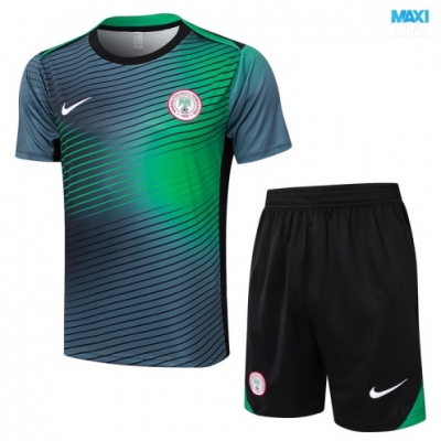 Camiseta futbol Nigeria + Pantalón Corto 2024/25 Gris