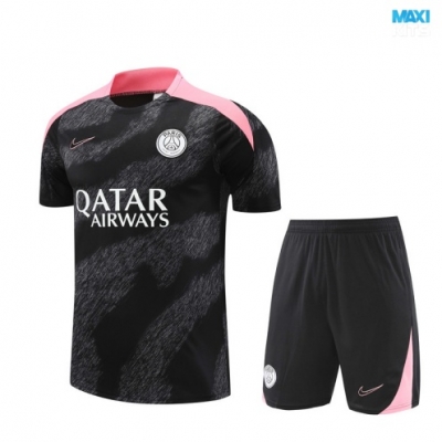 Camiseta futbol Paris PSG + Pantalón Corto 2024/25 negro