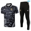 Camiseta futbol Polo Real Madrid 2024/25 negro
