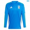 Camiseta futbol Italia Segunda Manga Larga 2024/25