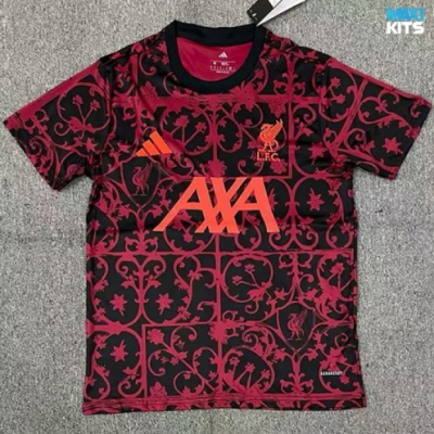 Camiseta futbol Liverpool Training Rojo 2025/26