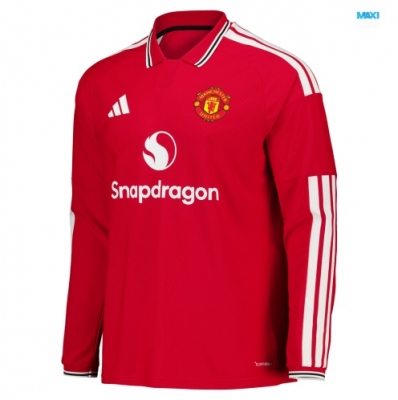 maxikits Camiseta de futbol Manchester United Primera Manga Larga 2026/27
