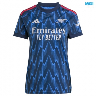 Camiseta futbol Arsenal Mujer Segunda 2025/26