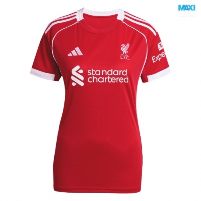 Camiseta futbol Liverpool Mujer Primera 2025/26