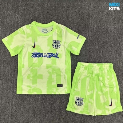 Camiseta futbol Barcelona Niño Tercera Verde 2025/26