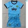 Camiseta de fútbol Irlanda Niño Portero Azul 2026/27