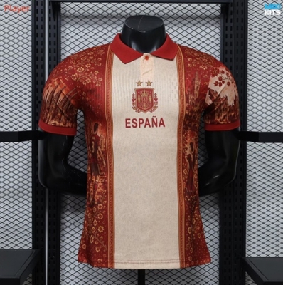 Maxikits Nuevas Camiseta de futbol Versión Player España Especial 2 estrellas 2026/27 por mayor