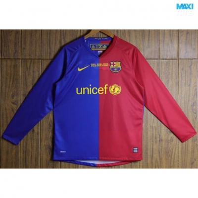 Camiseta futbol Retro Barcelona Primera Manga Larga 2008-09