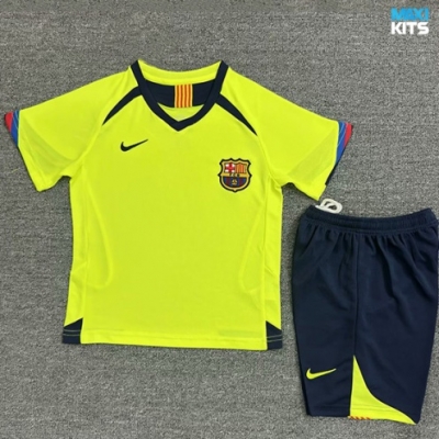 Camiseta futbol Retro Barcelona Niño Segunda 2005-06