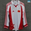 Camiseta futbol Retro Chinase Manga Larga Blanco 2001