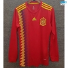 Camiseta futbol Retro España Primera Manga Larga 2018
