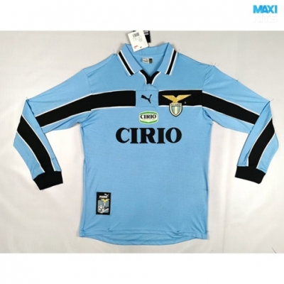 Camiseta futbol Retro Lazio Primera Manga Larga 1998-2000