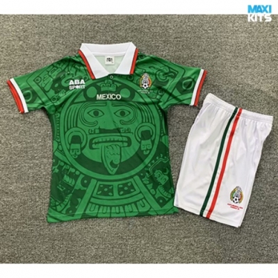 Camiseta futbol Retro México Niño Primera 1998