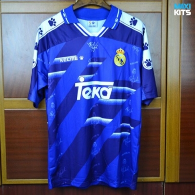Camiseta futbol Retro Real Madrid Segunda purple 1994-96