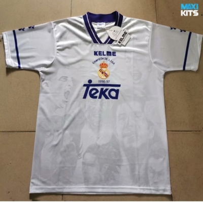 Camiseta futbol Retro Real Madrid Liga de Campeones 1996-97