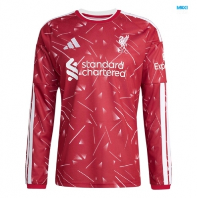 maxikits Camisetas futbol liverpool Primera Manga Larga 2026/27