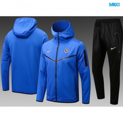 Chaqueta Chandal Con Capucha Chelsea 2024/25 azul