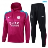 Chaqueta Chandal Con Capucha Paris PSG 2024/25 rojo