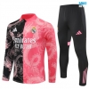 Chandal Real Madrid Niño 2025/26 negro/Rosa