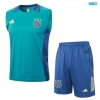 Camiseta futbol Entrenamiento Sin Mangas Ajax + Pantalón Corto 2024/25 verde