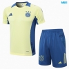 Camiseta futbol Ajax + Pantalón Corto 2024/25 amarillo claro