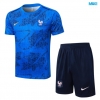 Camiseta futbol Francia + Pantalón Corto 2025/26 Azul/negro