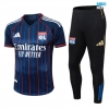 Camiseta futbol Lyon 2025/26 negro/Azul
