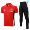 Camiseta futbol Polo Manchester United 2024/25 rojo