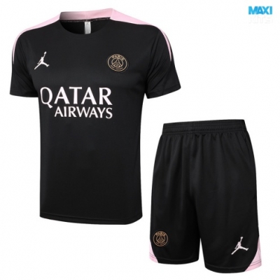 Camiseta futbol Paris Saint Germain + Pantalón Corto 2024/25 negro