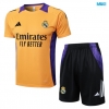 Camiseta futbol Real Madrid + Pantalón Corto 2024/25 naranja