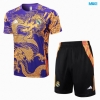 Camiseta futbol Real Madrid + Pantalón Corto 2024/25 Purpura