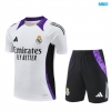 Camiseta futbol Real Madrid Niño + Pantalón Corto 2025/26 Blanco/Violeta