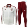 maxikits Chaqueta Chándal fútbol España Niño 2026/27 blanquecino k242