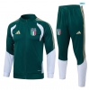 maxikits Chaqueta Chándal fútbol Italia Niño 2026/27 Verde Negroâtre k253