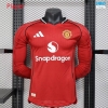 Camiseta futbol Versión Player Manchester United Primera Manga Larga 2025/26