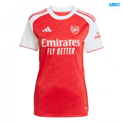 Camiseta futbol Arsenal Mujer Primera 2025/26
