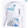 Camiseta futbol Napoli Pre-Match Manga Larga Blanco 2025/26